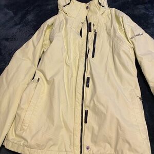 XL Columbia Neon Yellow Jacket